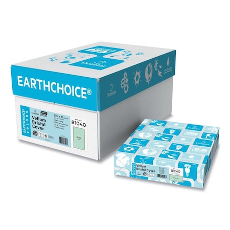 Domtar 8.5 x 11 in. 67 lbs Cover Paper, Green DMR81040