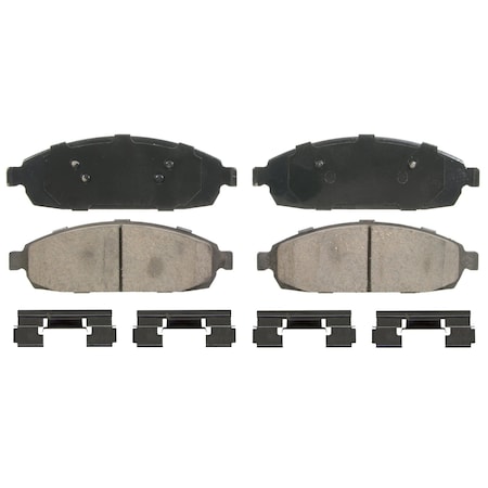 Wagner Brake QuickStop Front Disc Brake Pad Set Ceramic,  ZD1181