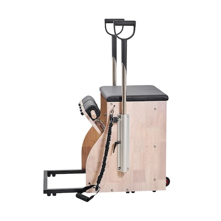 Vevor Pilates Chair Split-Pedal Stability Combo Chairs Full-Body Workout with Handles W77-X-A