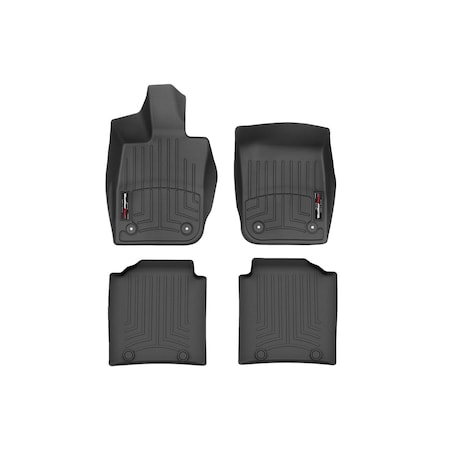 Weathertech Black, Front and Rear Floorliners 441633-1-3