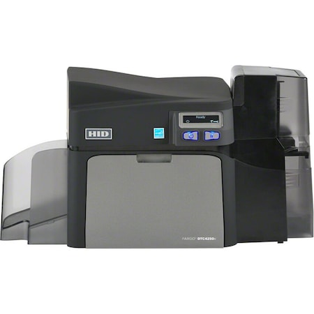 Hid DTC4250e Same-Side Input/Output Single-Sided Printer: Base Model + ISO Magnetic Stripe Encoder 52210