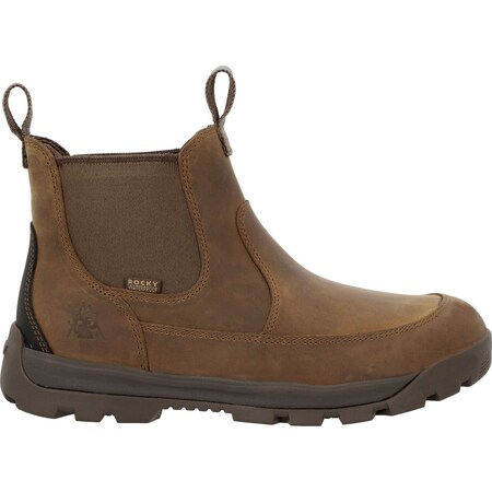 Rocky Backlands Chelsea Outdoor Boot, Brown, Size 7 RKS0721