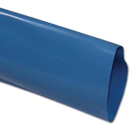 Udp UDP T36 Series T36005002/RCDV Flat Discharge Hose, 2 in ID, Polyethylene, Blue T36005002/RCDV