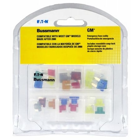 Eaton Bussmann Bussmann ATM Assorted Emergency Fuse Kit, 2PK BP/EFC-GM