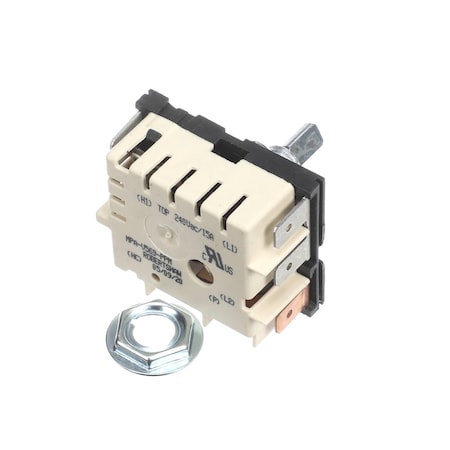 Piper Products Switch, Infinite Control, 240VAC, 15A, White 0083200