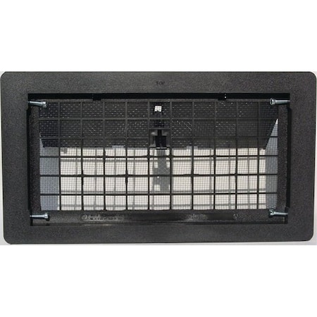 Bestvents Witten Vent Foundation Vent, Black Oxide 500BL