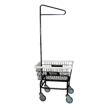 Royal Basket Trucks Wire Laundry Cart, 3.4 cu ft Basket G27-BKX-W1A-5UNN