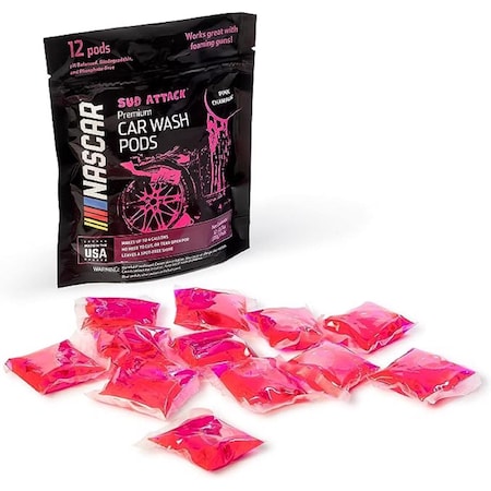 Nascar Sud Attack Concentrated Car Wash Pods 12 ct GSG-CWP01S