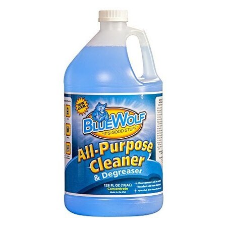 Blue Wolf Sales & Service BWG All Purpose Cleaner & Degreaser Bottle - - 1 gal - Pack of 6 BWG