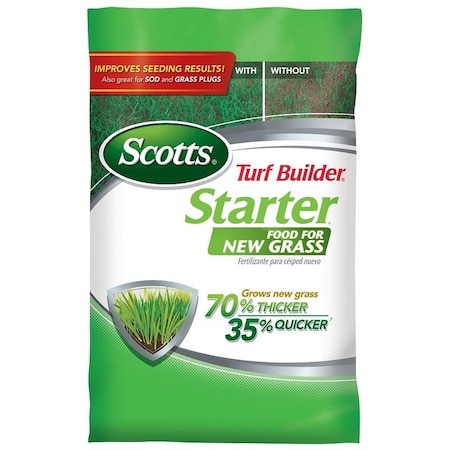 Scotts Turf Builder Starter Lawn Food, 3.21 lb Bag, 24-25-4 N-P-K Ratio 21701