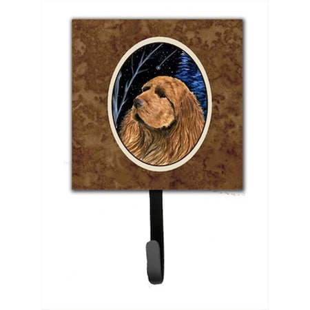 Carolines Treasures Starry Night Sussex Spaniel Leash Holder Or Key Hook SS8391SH4