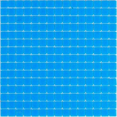 Apollo Tile Dune 12 in. x 12 in. Glossy Dodger Blue Glass Mosaic Wall and Floor Tile 20 sq. ft./case, 20PK APLSA88BL504A