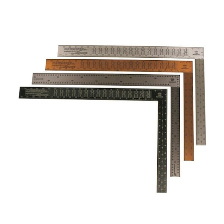 Kraft Tool Kraft Tools Standard Square 16" x 24" - Steel - Polished SLSC1P