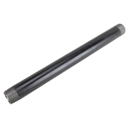 B & K 1-1/4X18 Blk Stl Pipe 586-180HC
