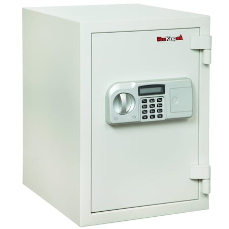 Fireking Fireproof Safe, 1 Hour, 1 Tray, 1 Shelf KF1509-1WHE