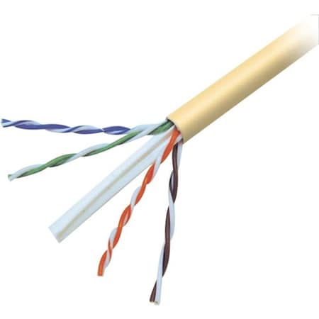 Belkin CAT6 SOLID PVC BULK CABLE/YELLOW A7L704-500-YLW