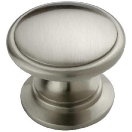 Gardencare BP53012G10 1.25 in. Round Allison Value Hardware Knob, Satin Nickel GA1634446