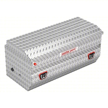 Weather Guard Utility Chest Truck Box, Silver 614-0-04