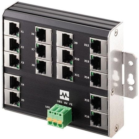 Murrelektronik Ethernet Switch, IP20,100 mbps 58905