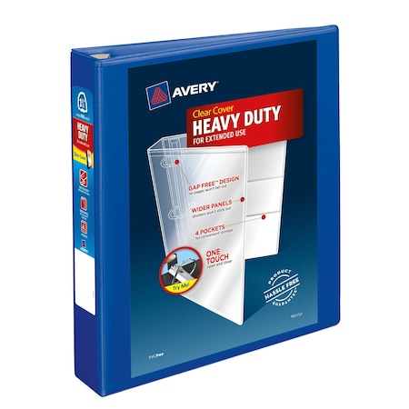 Avery Heavy-Duty View 3 Ring Binder, 1.5 in 79775