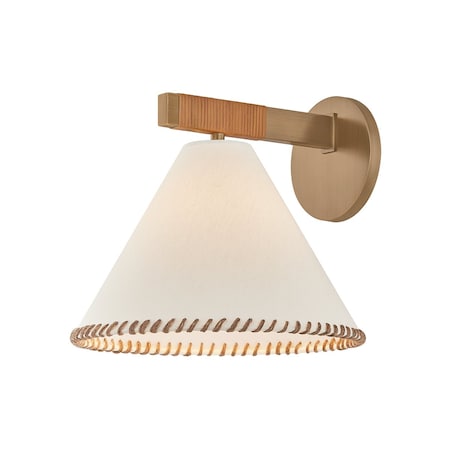 Troy Lighting 1 Light Quill Wall Sconce Gilded Ivory B4717-GLI