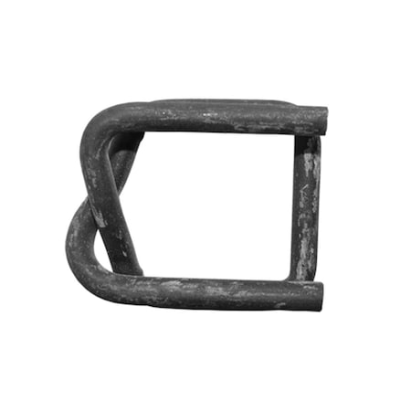 Gourmetgalley 1.25 in. Phosphate Coated Wire Buckles for Woven Polyester Strap, 500PK GO1837603