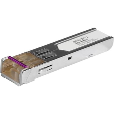 Antaira 1.25G Gigabit SFP Transceiver WDM-B, SM/LC/60KM/23.0dB/TX:1550nm RX:1310nm, 0C-70 SFP-WB60