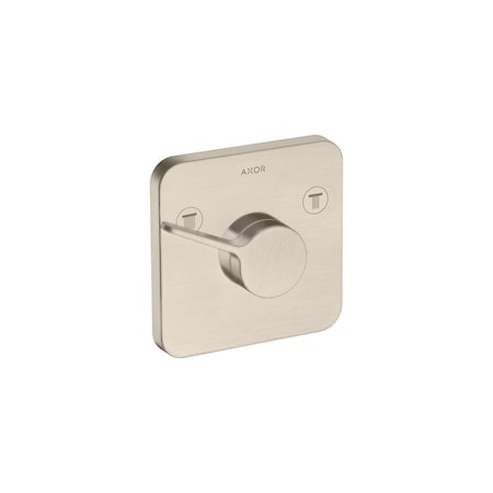 Axor ONE Showerhead Diverter Trim in Brushed Nickel 45772821