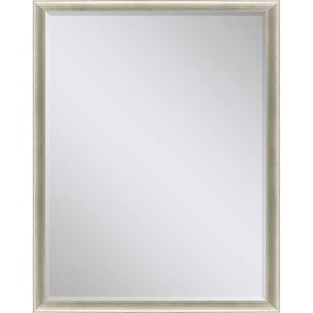 Homeroots 44" Silver Wood Accent Mirror 632767