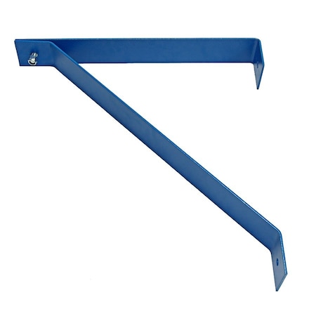 Patterson Mounting Bracket, Blue, 22 in L CW PC BLUE