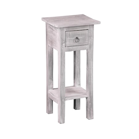 Sunset Trading Cottage Accent Table - Distressed Light Gray CC-TAB1792LD-SW