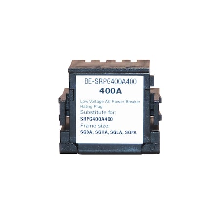Brah Electric , replacement Spectra rating plugs rated for 400A, 400A sensor - SGDA, SGHA, SGLA, SGPA BE-SRPG400A400