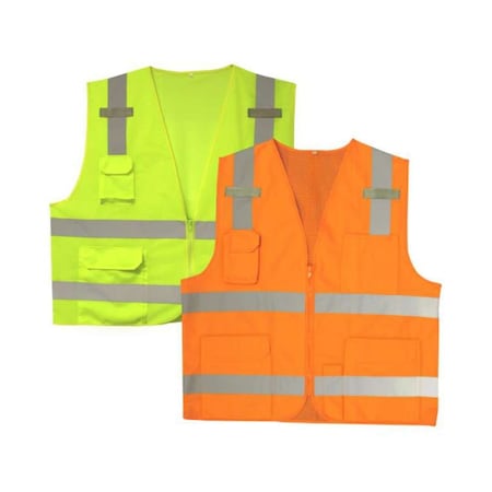 Cordova Safety Vest, Type R, Class II, Lime, 5XL VS2815XL