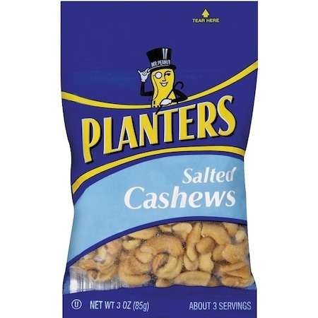 Planters Cashew, 3 oz, Bag 422465