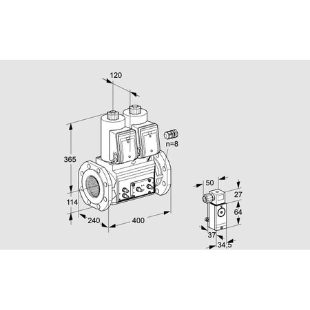 Honeywell Kromschroder VCS9125F05NNAR3E/MMMM/P3EP KS88205169