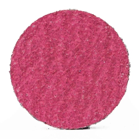 Arc Abrasives Quick-Change Sanding Disc, Ceramic, Pink 75-31652