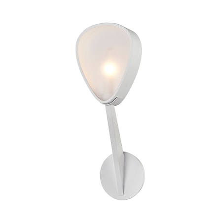 Troy Lighting Allisio 1 Light Wall Sconce 6.25 In. Textured White B7341