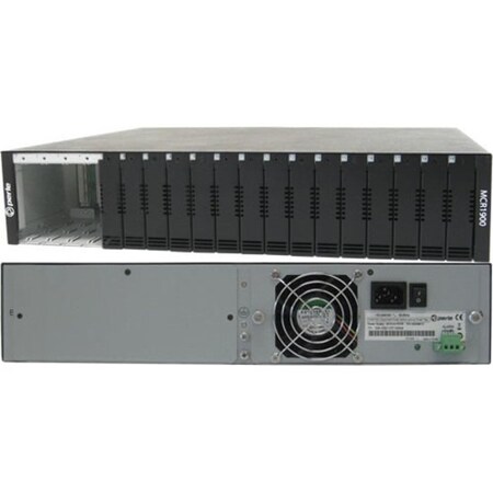 Perle Systems MCR1900-AC MEDIA CONVERTER 2U  19 SLOTS SINGLE AC POWER SUPPLY 05059944