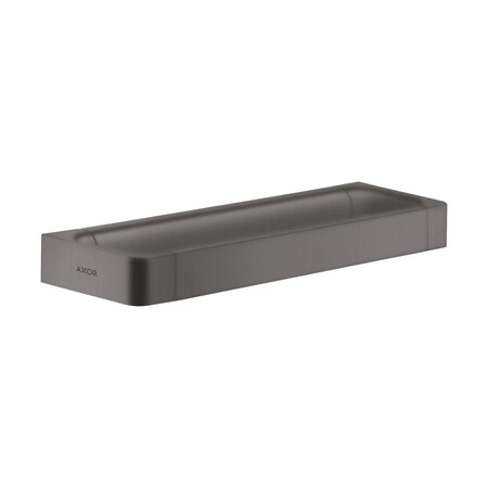 Axor Universal SoftSquare Towel Bar 12" in Brushed Black Chrome 42830340