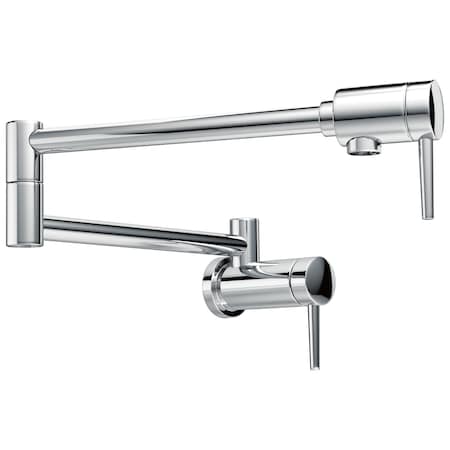 Delta Contemporary Wall Mount Pot Filler 1165LF