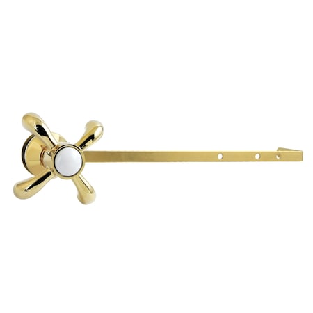 Kingston Brass Universal Front or Side Mount Toilet Tank Lever, Polished Brass KTTXD2