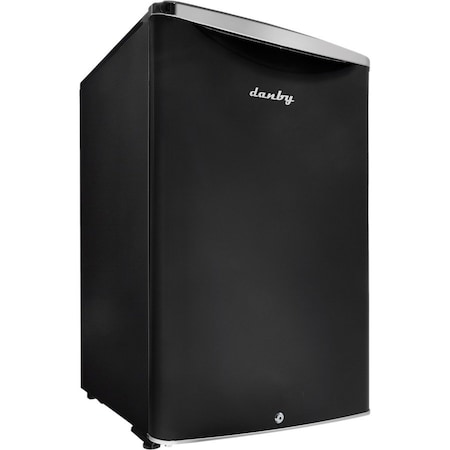 Danby DAR044A6MDB 4.4 CF Compact Refrigerator; Pearl Metallic White DAR044A6MDB