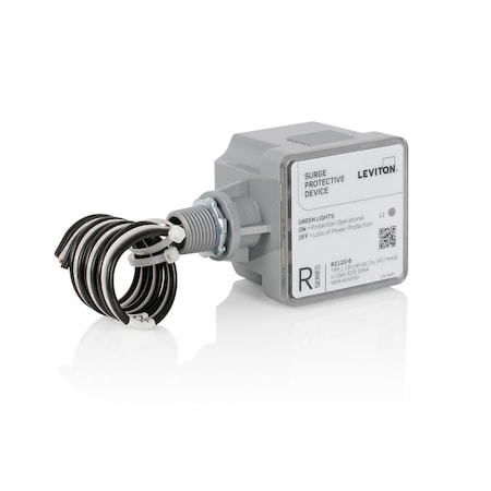 Leviton Type 1 Surge Protective Device, 120/240 VAC, Split Phase R2120-B