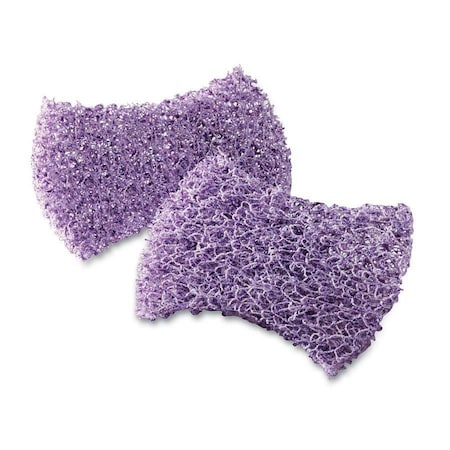 Scotch-Brite Scouring Pad, 4-1/2" L x 3" W, Purple, PK4 2020CC