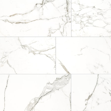Ackland Sample Palazza Solaz Polished Porcelain Marble Look Floor and Wall Tile AKNPTPALSOLA12X24P-SM