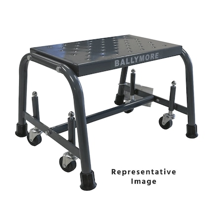 Ballymore Rolling Ladder, Steel, 12 in.H 118GSU