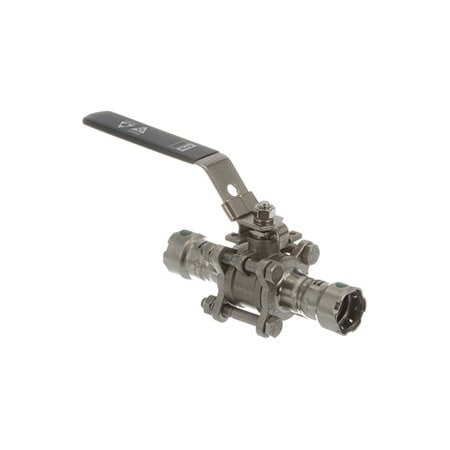 Viega Manual 2-Way Ball Valve, Press, 316 SS 86530
