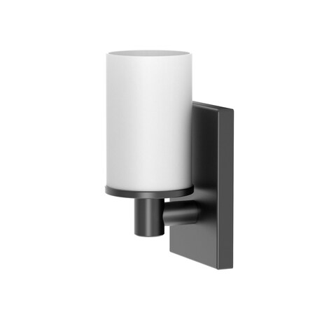 Gatco Modern Farmhouse Single Sconce, Matte Black 1700MX