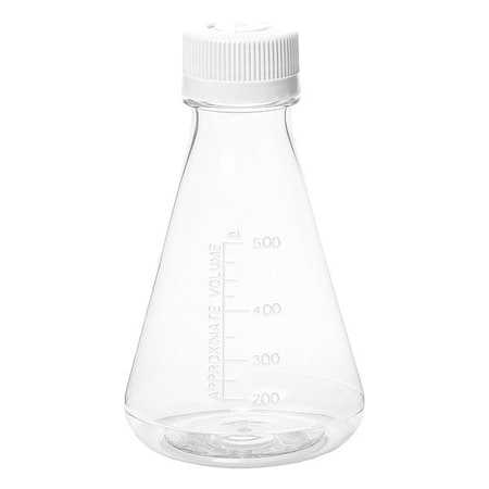 Zoro Select Plastic Flasks, Colorless, PK12 UNERFLSPETG500