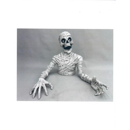 Seasons 35 in. Ground Breaker Mummy Halloween Decor W85348